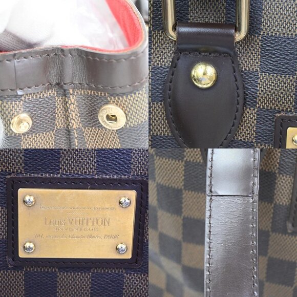 LOUIS VUITTON Hampstead PM Shoulder Bag Damier Ebene Leather BN N51205 10KC213 - Picture 9 of 16